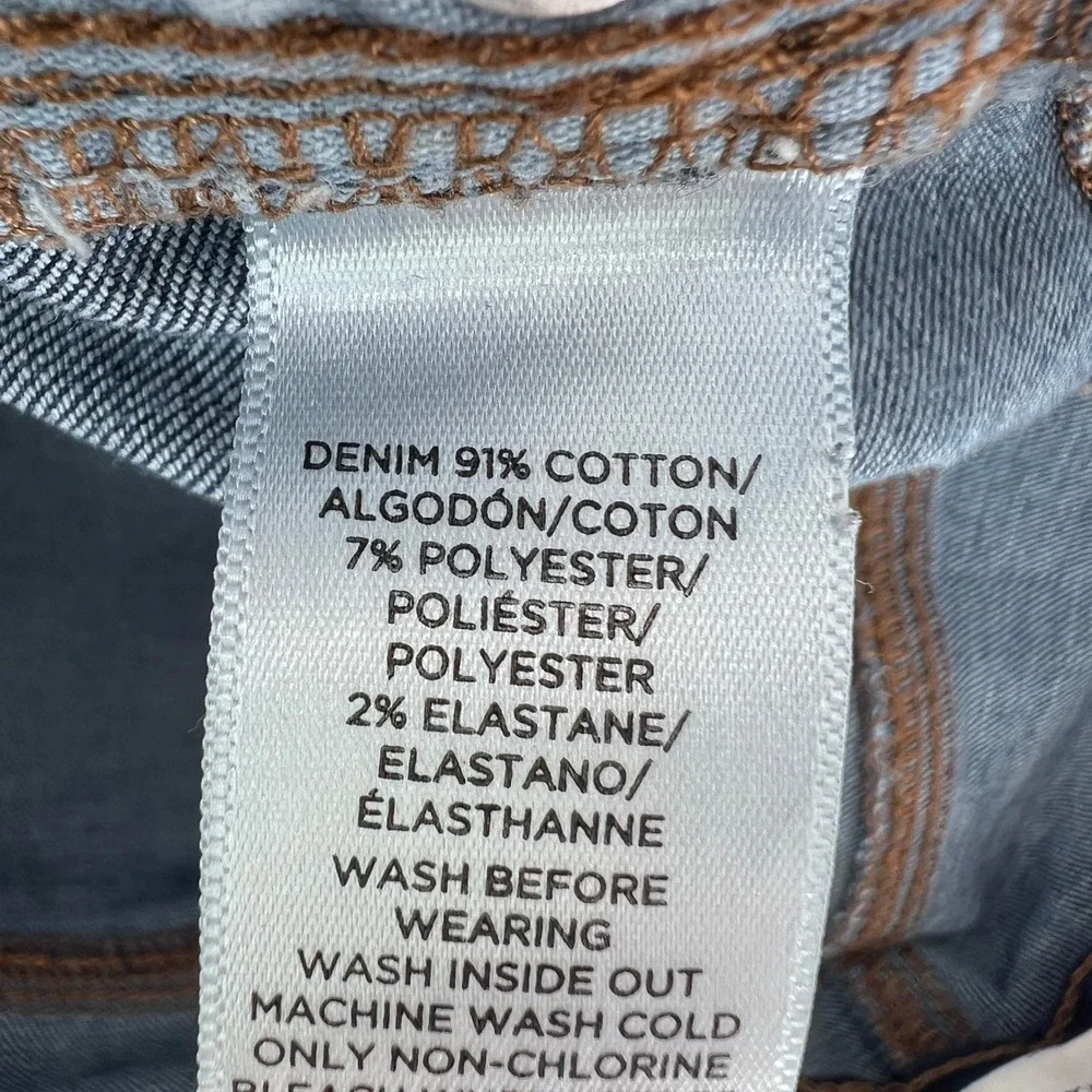 Loft Jeans Bundle Curvy Straight Modern Straight Raw Hem Cuffed size 10 / 30 - Picture 12 of 16